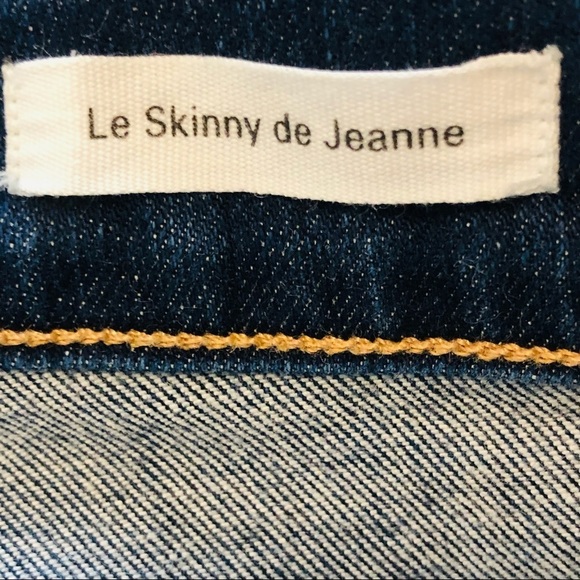 FRAME Medium Rise Medium Wash Denim Blue Jeans 25 Classic - Picture 11 of 15